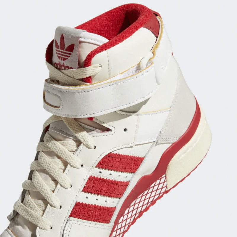 adidas forum 84 high patent red white